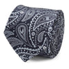 Star Wars The Mandalorian Blue Paisley 100% Silk Tie