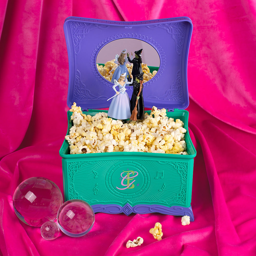 Wicked For Good Music Box Popcorn Bucket detail view