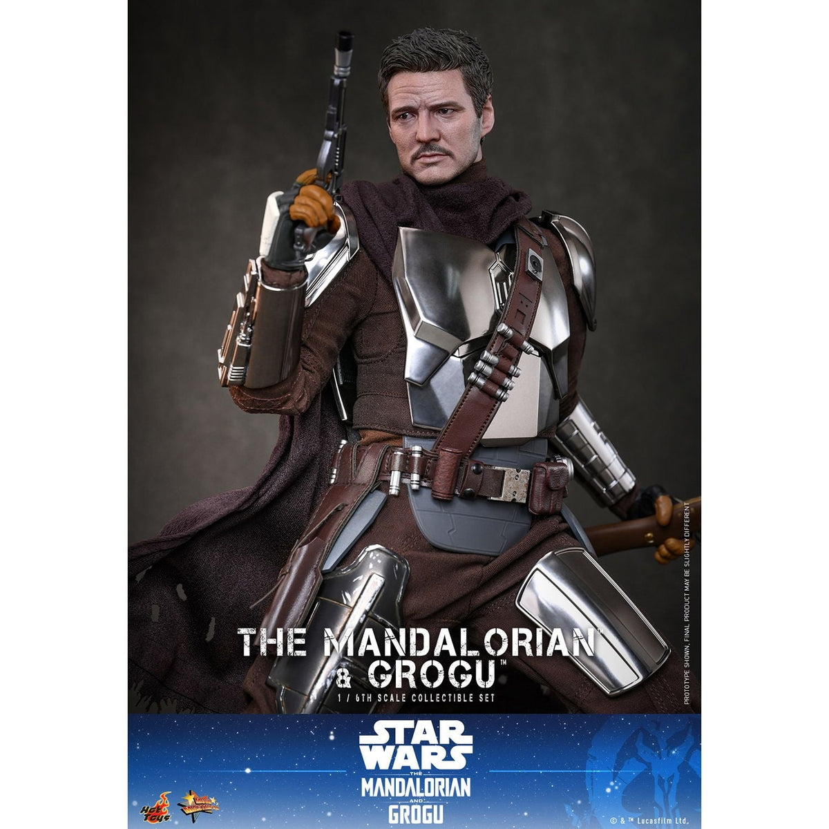 The Mandalorian & Grogu 1/6th Scale Figure Set