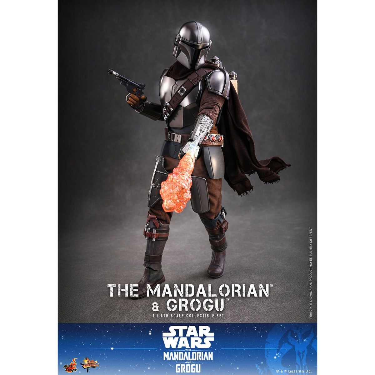 The Mandalorian & Grogu 1/6th Scale Figure Set