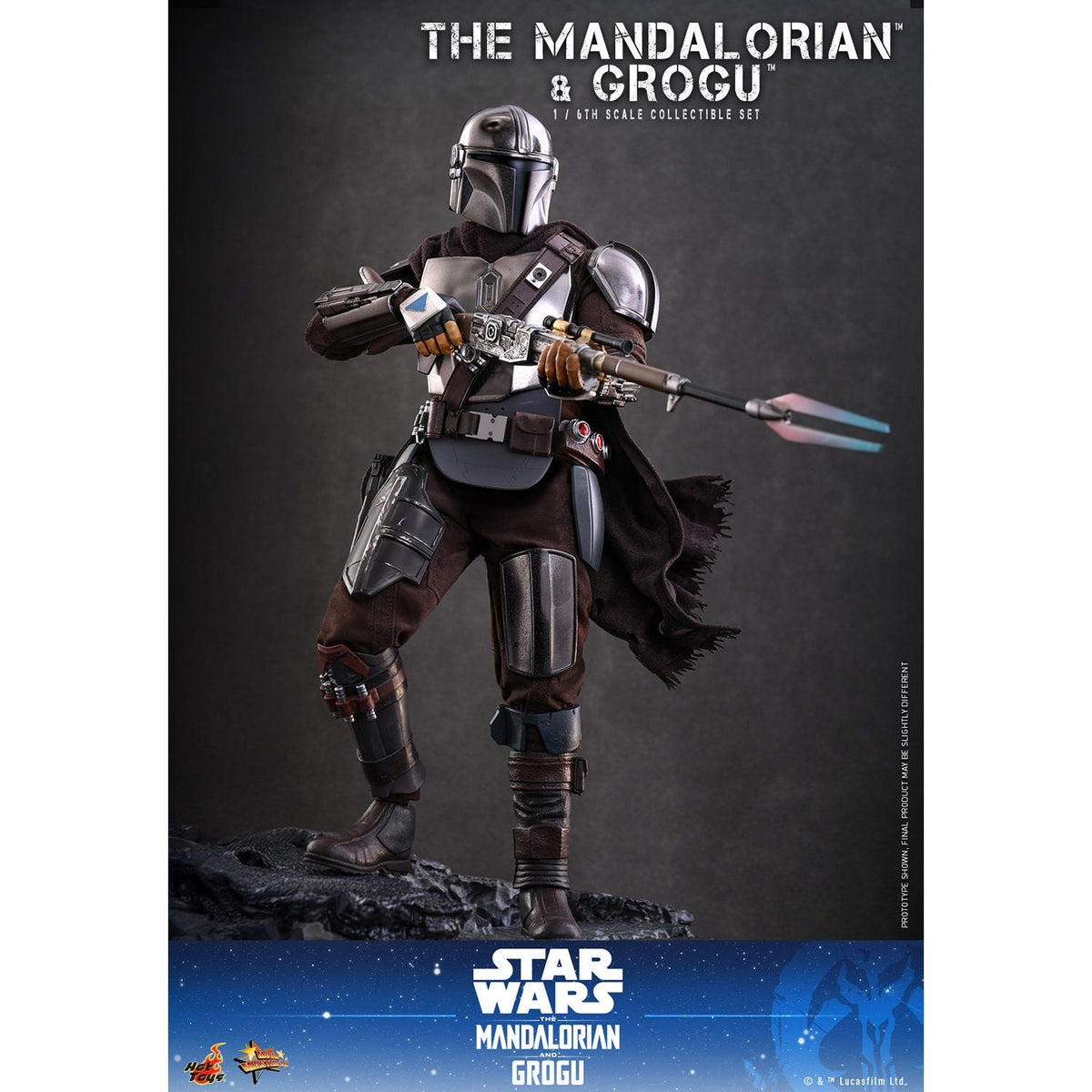 The Mandalorian & Grogu 1/6th Scale Figure Set