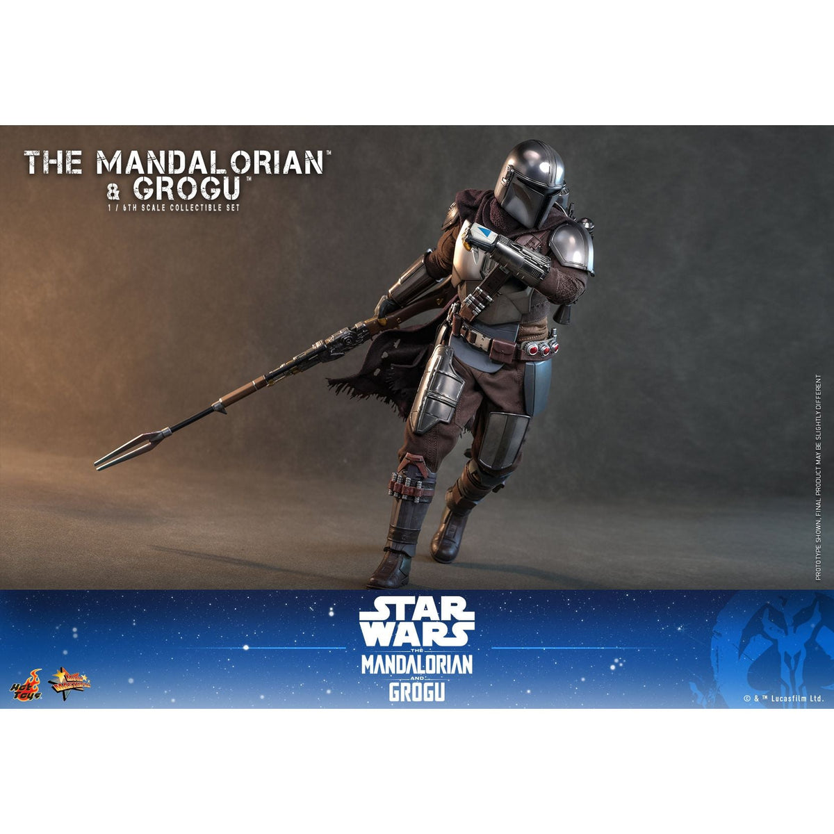The Mandalorian & Grogu 1/6th Scale Figure Set